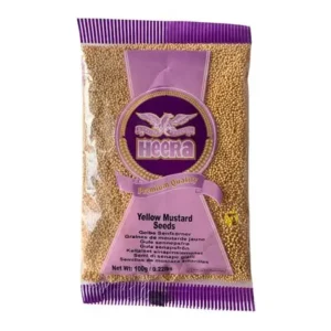 Yellow mustard seeds