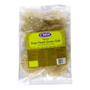 TOPOP Sago Papdi Green Chilli - 200g
