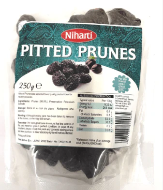 NIHARTI Pitted Prunes