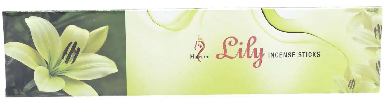 MAUSUM Lily Incense Sticks