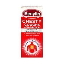 Benylin Chesty Coughs Non-Drowsy (Guaifenesin & Levomenthol)– 150ml