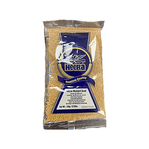 HEERA Yellow Mustard Seeds – 100g