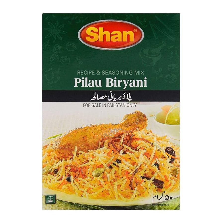 SHAN Pilau Biryani Recipe Mix 50g