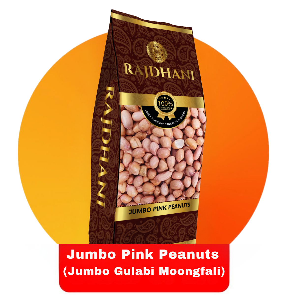 Rajdhani Jumbo Pink Peanuts