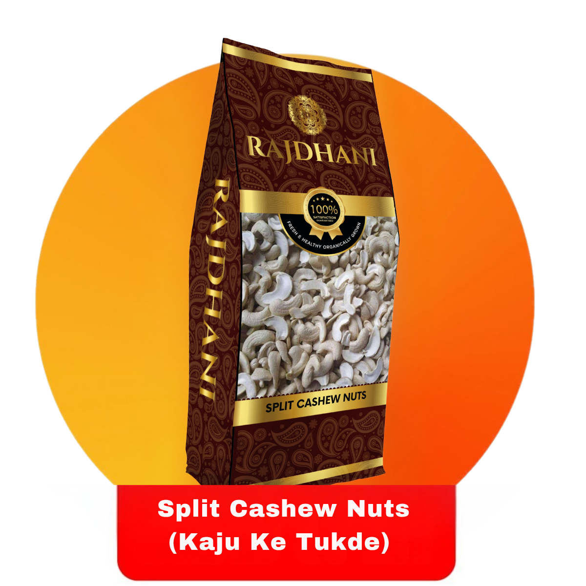 Rajdhani Split Cashew Nuts (Kaju Ke Tukde)