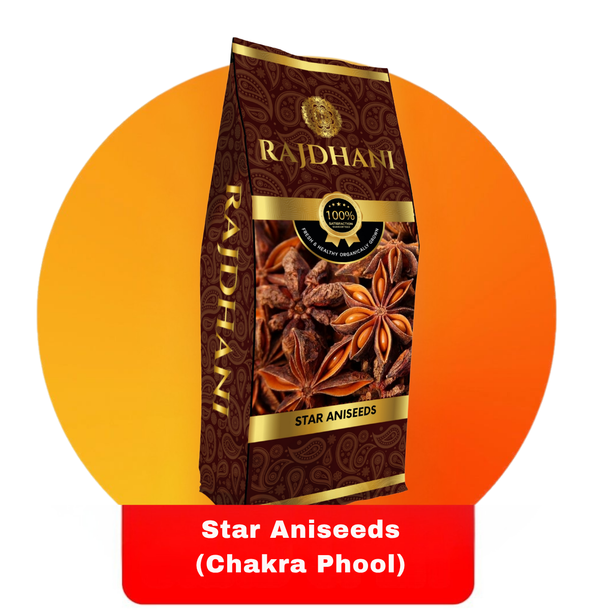 Rajdhani Star Aniseeds (Chakra Phool)