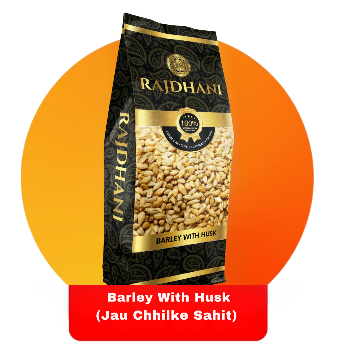 Rajdhani Barley With Husk (Jau Chhilke Sahit)