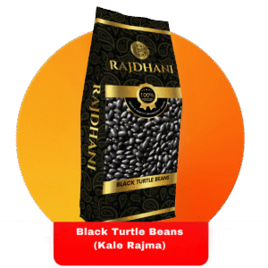 Rajdhani Black Turtle Beans (Kale Rajma)