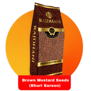 Rajdhani Brown Mustard Seeds (Bhuri Sarson)