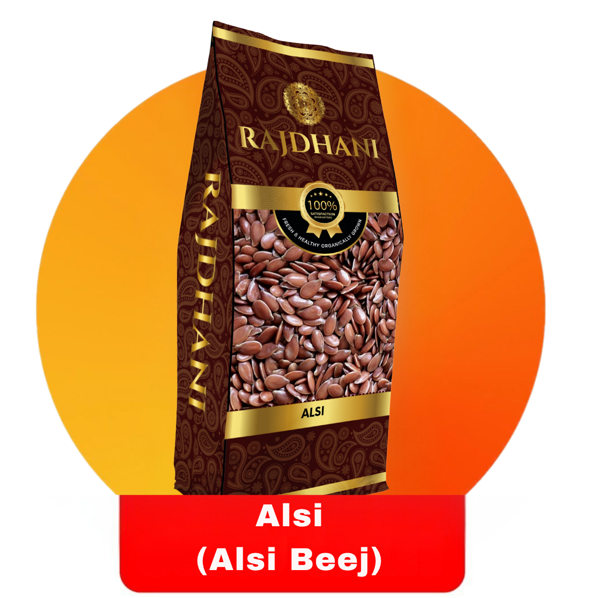 Rajdhani Alsi (Flax Seeds)