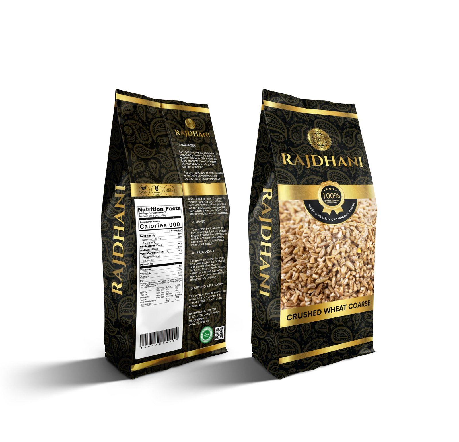 Rajdhani Crushed Wheat Coarse (Gehun Daliya) - Image 2
