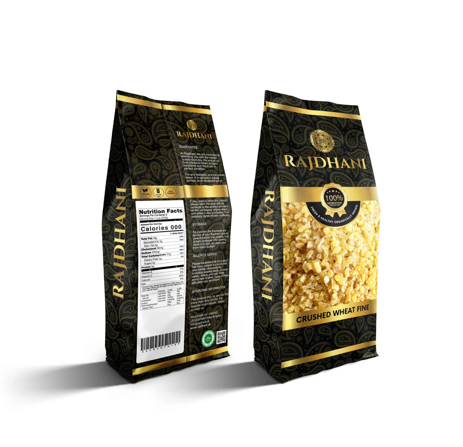Rajdhani Crushed Wheat Fine (Barik Gehun Daliya) - Image 2