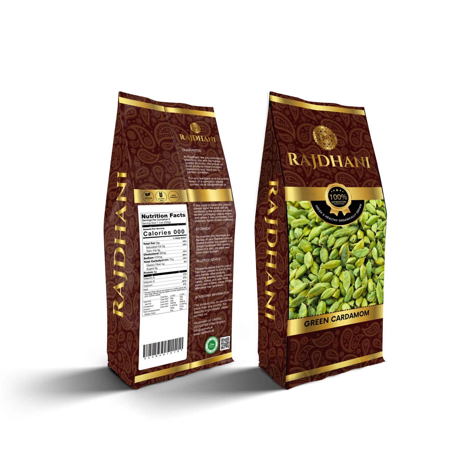 Rajdhani Green Cardamom (Hari Elaichi) - Image 2