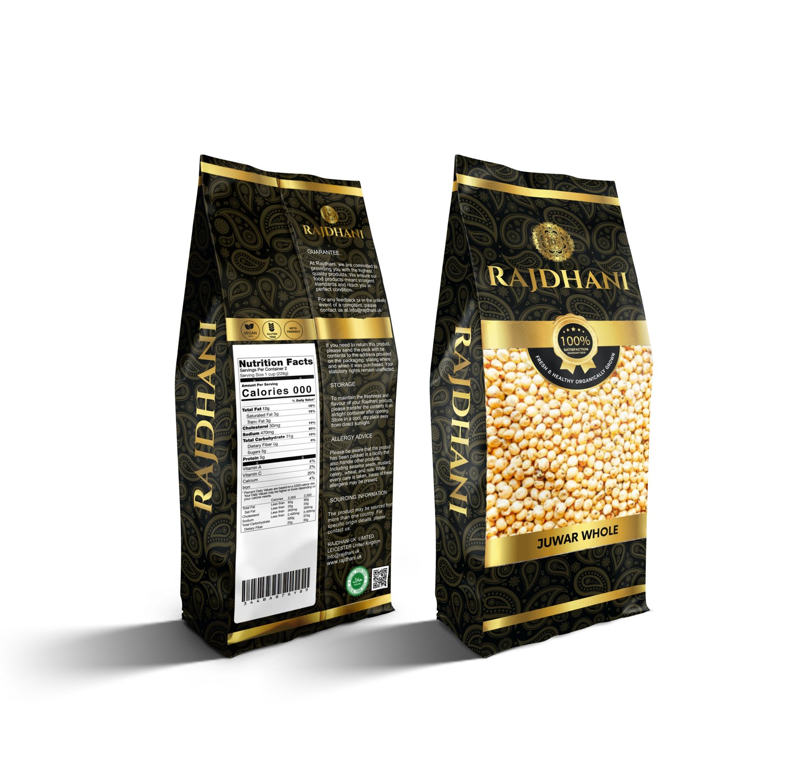 Rajdhani Jowar Whole (Juwar Dane) - Image 2